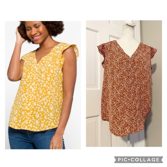 Monday Fun Ari Flutter Sleeve Top from Stitchfix - Picture 1 of 5
